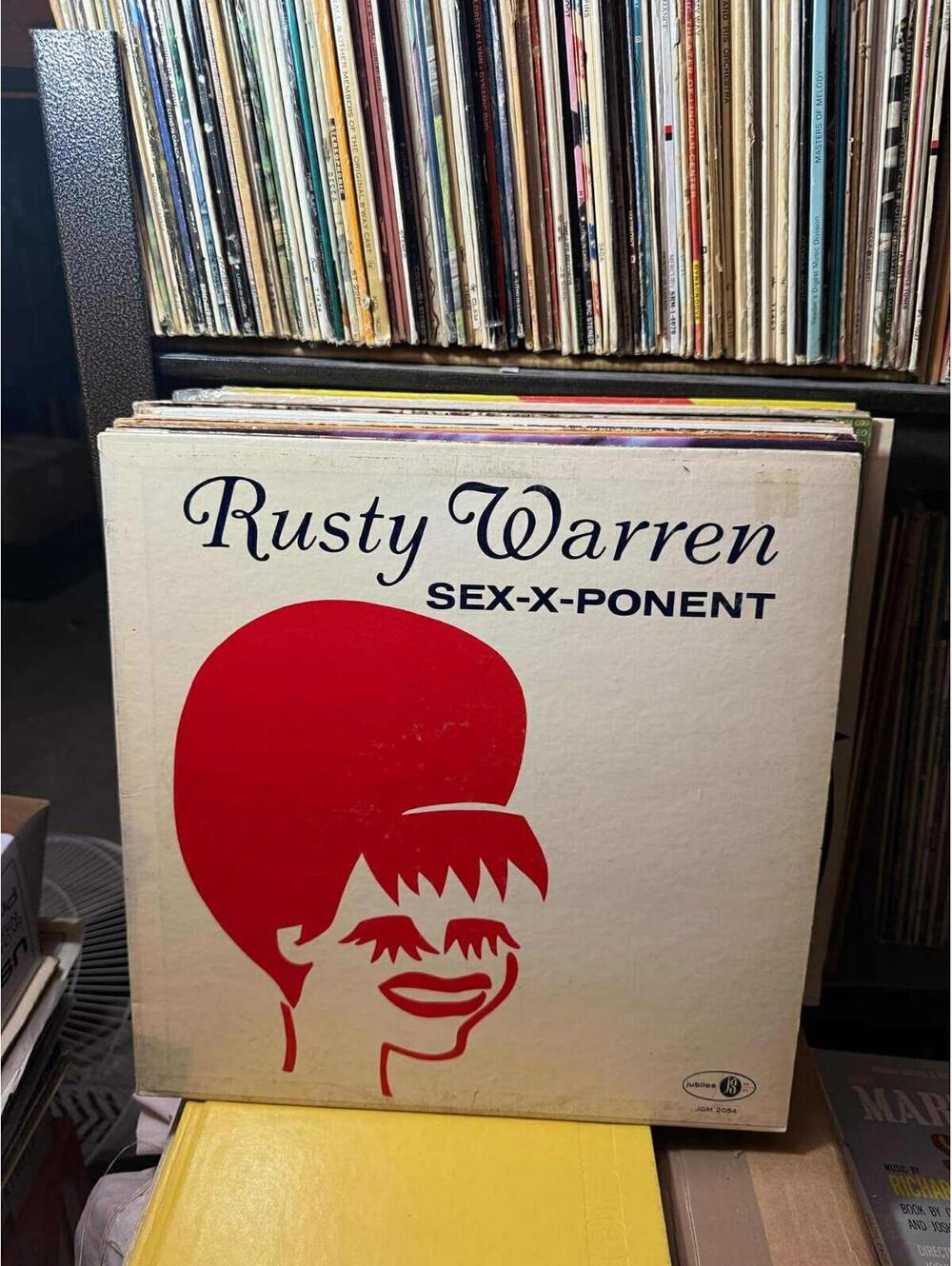Rusty Warren – Sex-X-Ponent Vinyl 33RPM VG+ AB117